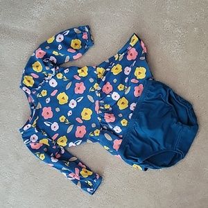 Baby Girls Dress with Matching Bloomer